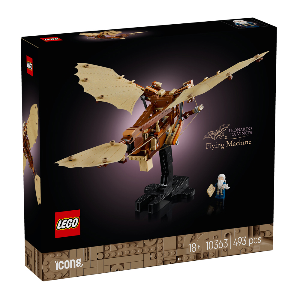 Lego Icons Leonardo da Vinci’s Flying Machine 10363